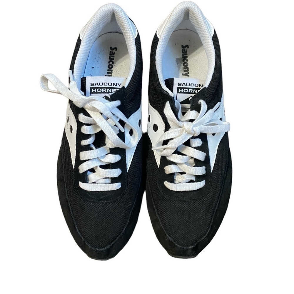 Saucony Hornet black and white sneakers